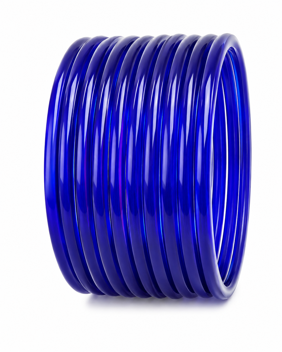 Glass Bangles | Blue