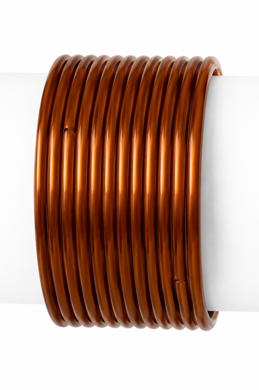 Glass Bangles | Brown