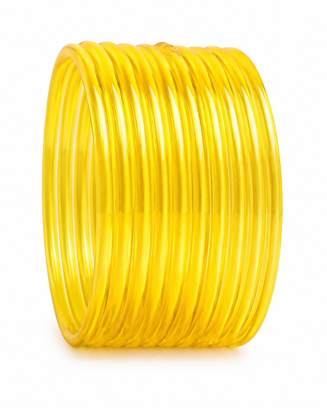 Glass Bangles - yellow