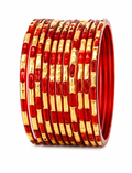 Glass Bangles | Red