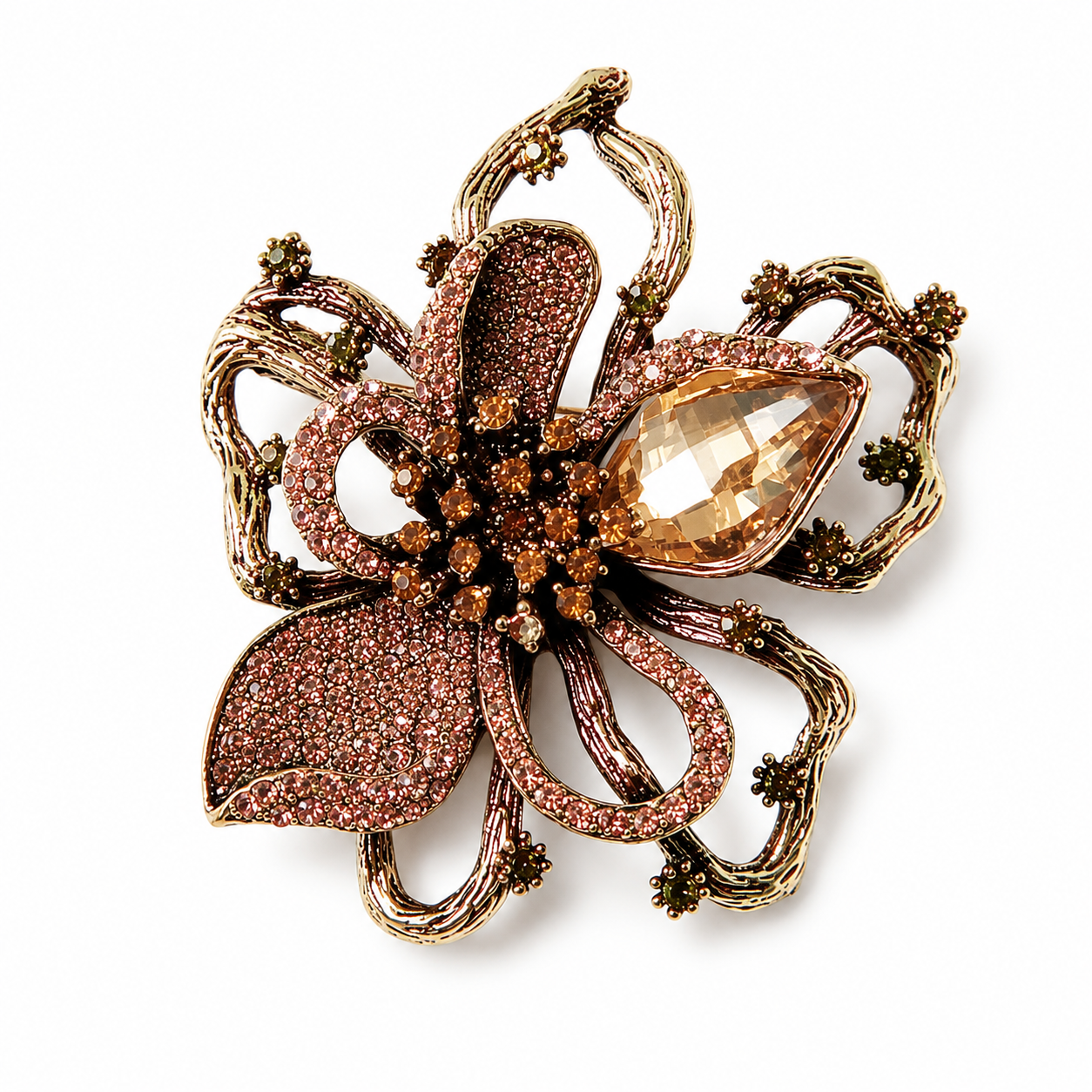 Flower Saree Brooch