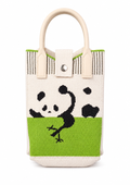 Panda Canvas Mini Tote Mobile pouch