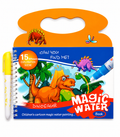Dinosaur-themed magic water activity book