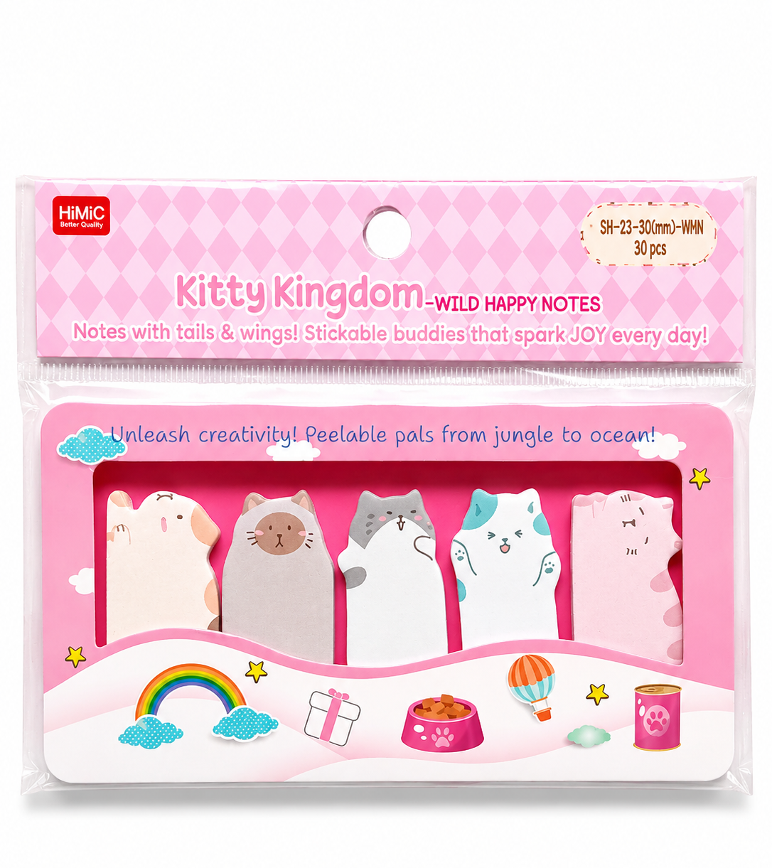 Kitty delight sticky note set