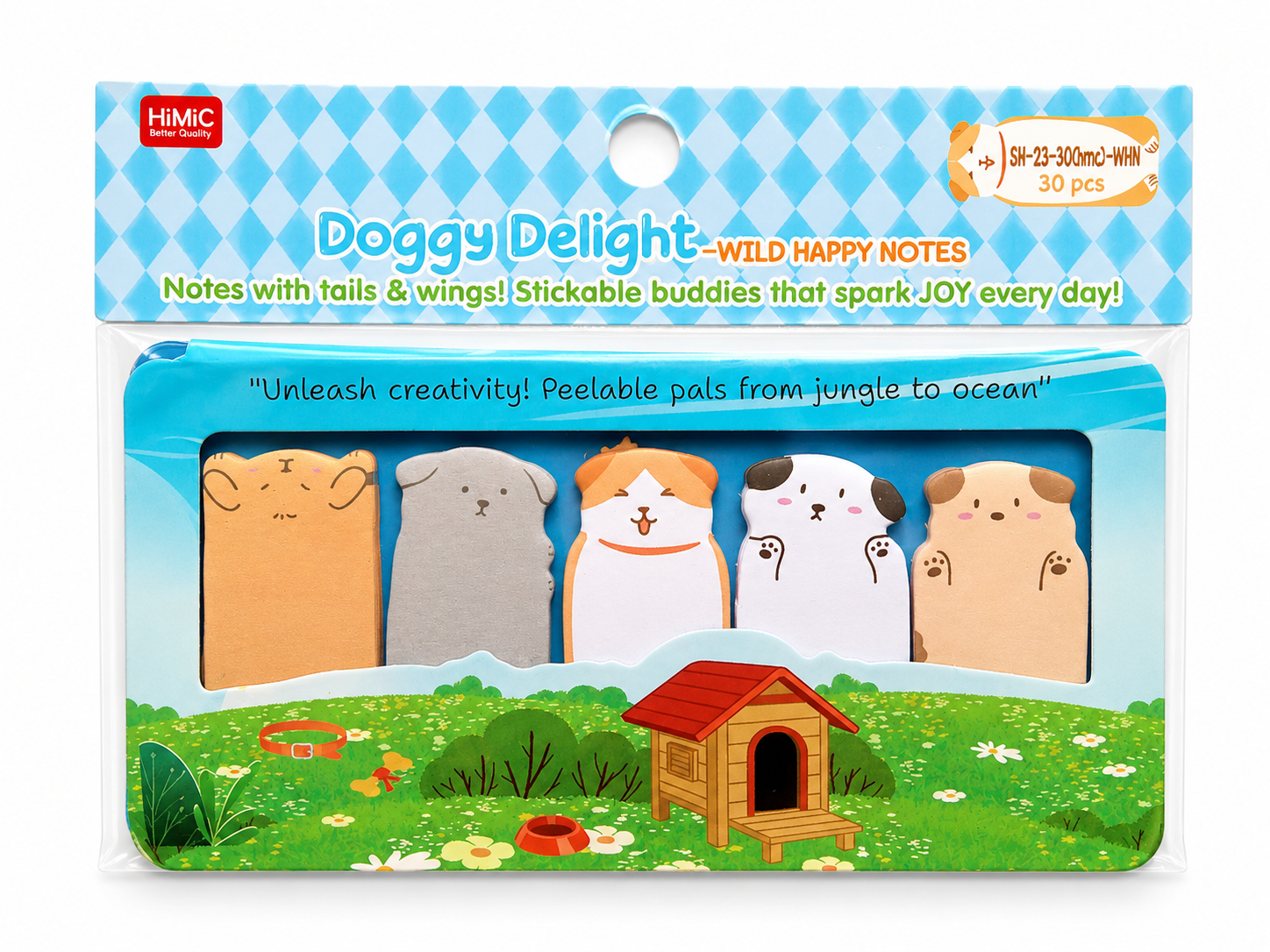 Doggy delight sticky note set