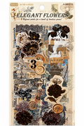 Twilight Stories vintage floral sticker set - 6 Sheets