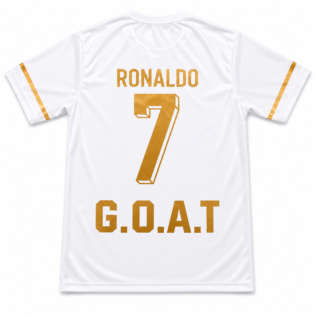 Cristiano Ronaldo Real Madrid jersey design