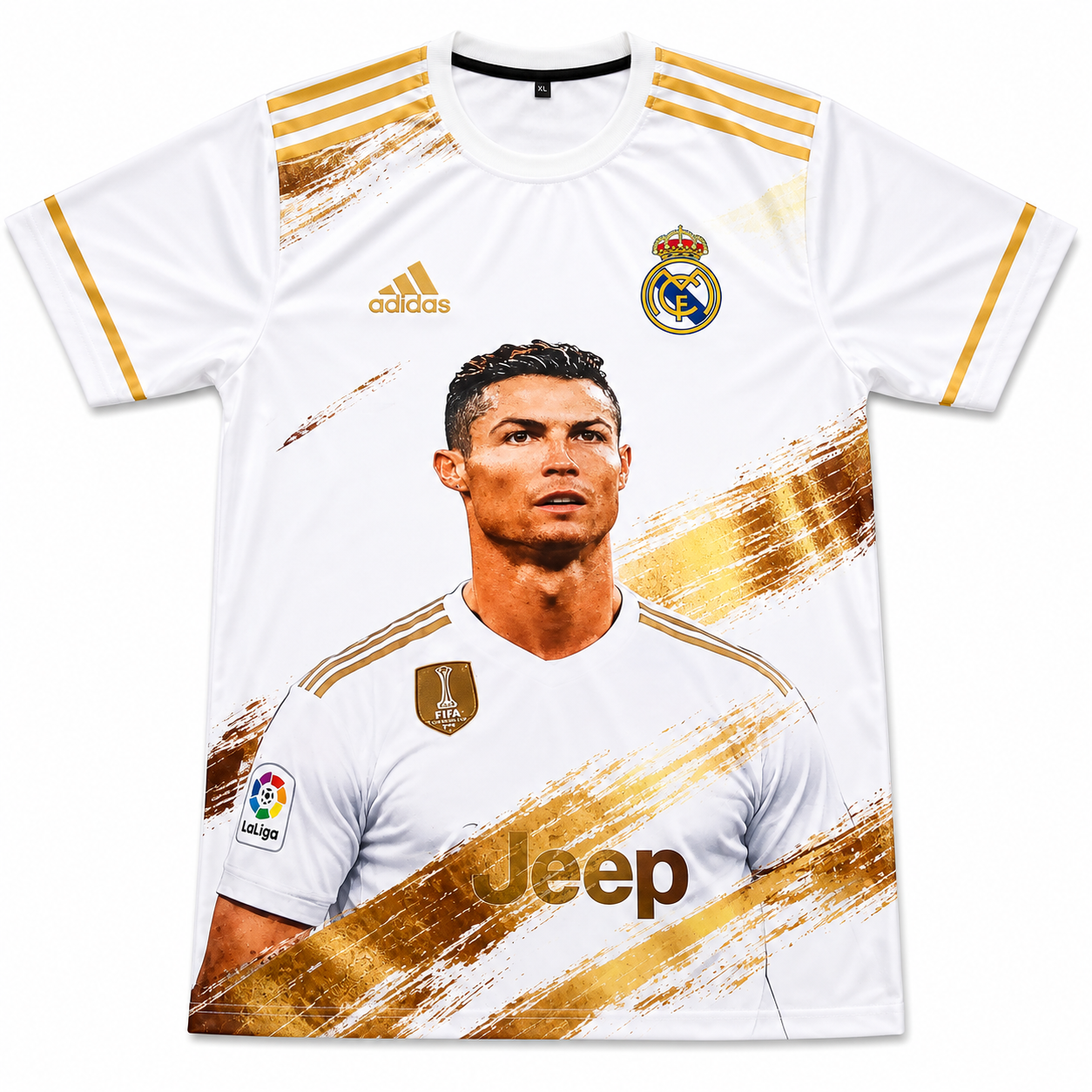 Cristiano Ronaldo Real Madrid jersey design