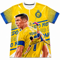 Cristiano Ronaldo fan jersey mockup