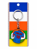 Vibrant Virat jersey keychain design