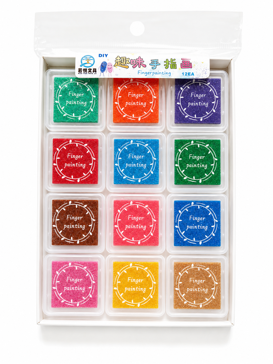 DIY fingerpainting craft set