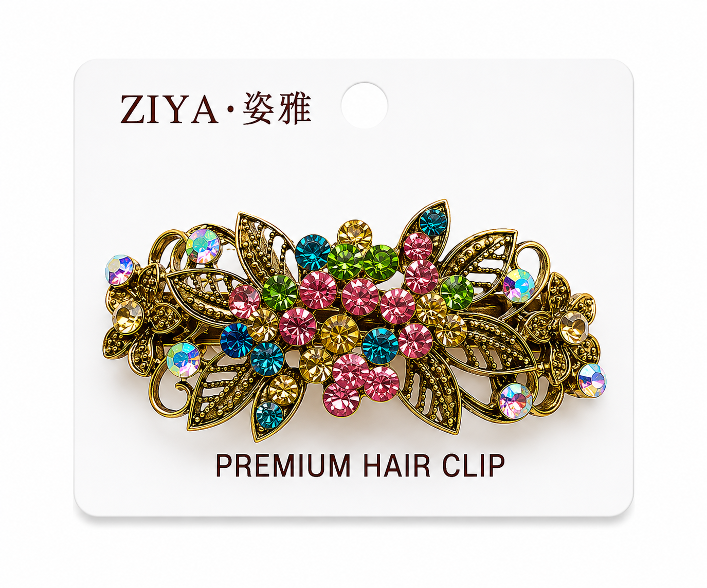 Premium hair clip - Medium (Multicolor)