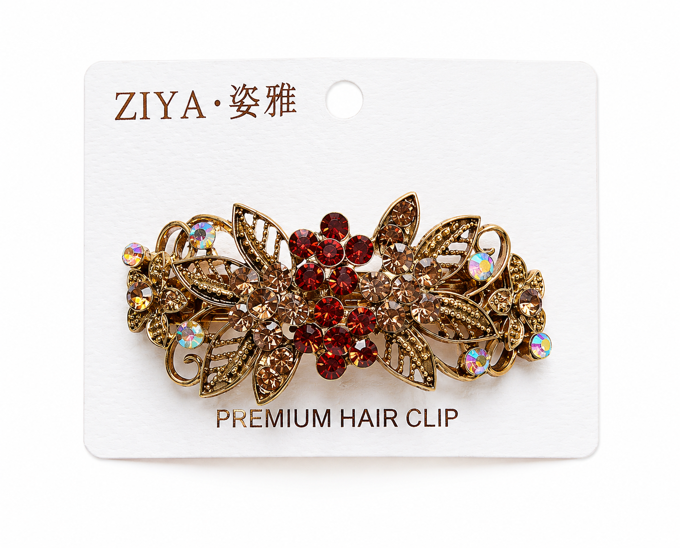 Premium hair clip - Medium (Orange)