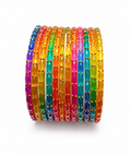 Rain drops bangles | Multicolor