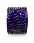 Rain drops bangles | Blue