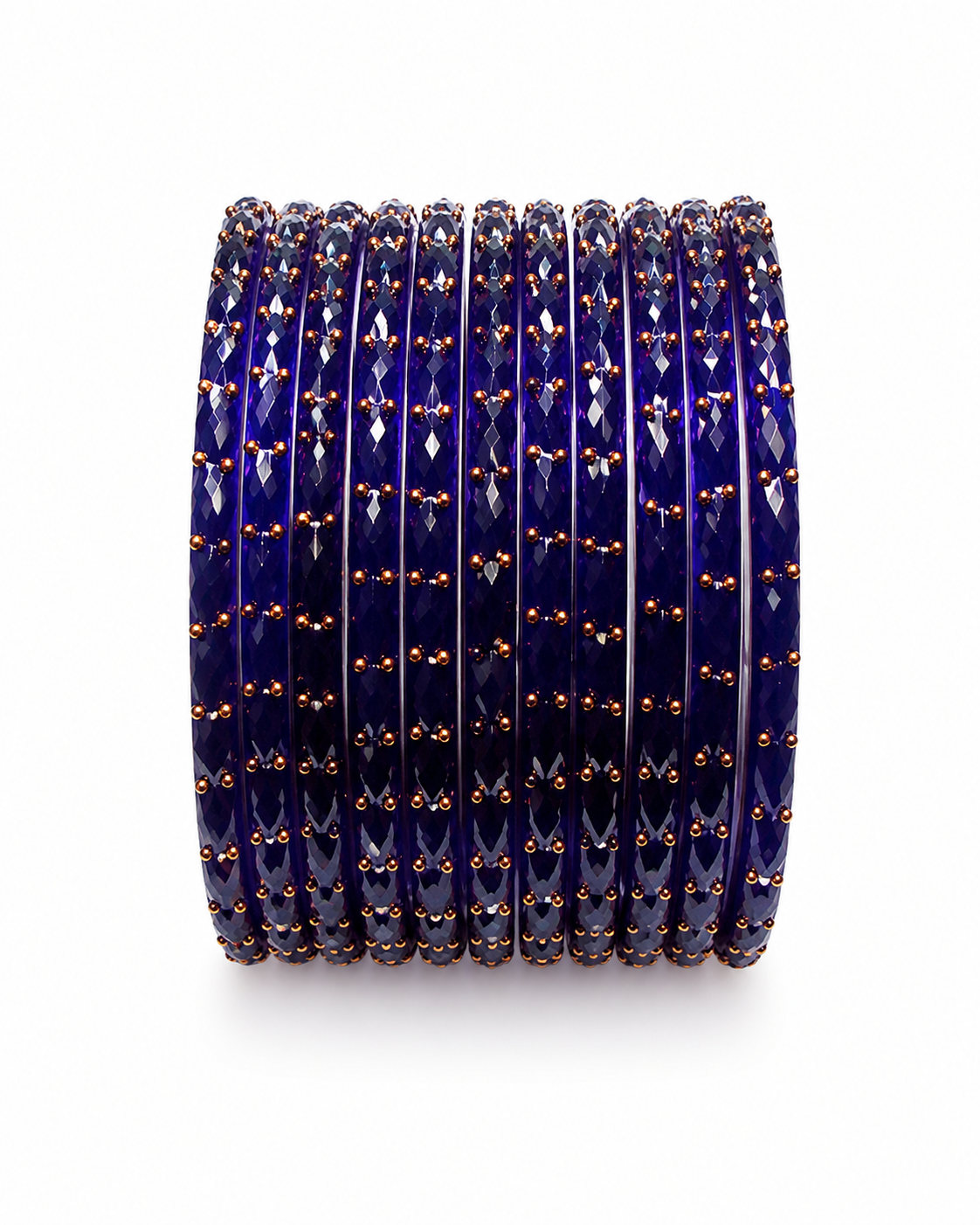 Rain drops bangles | Blue