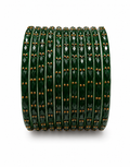Rain Drop Bangles | Emerald
