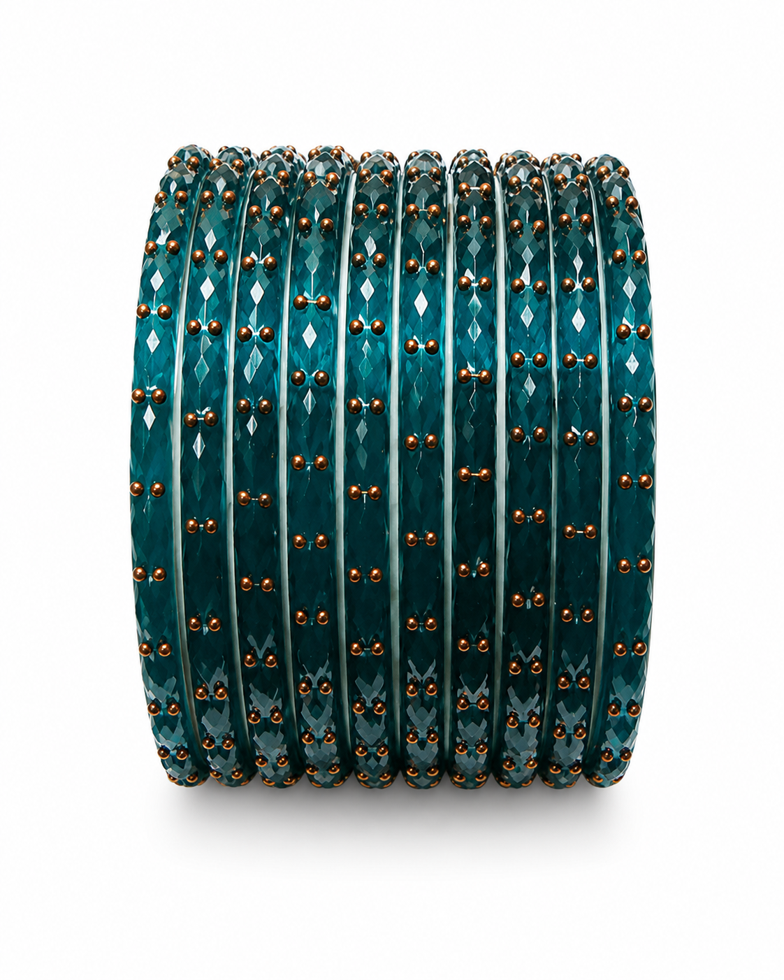 Rain Drop bangles | Teal