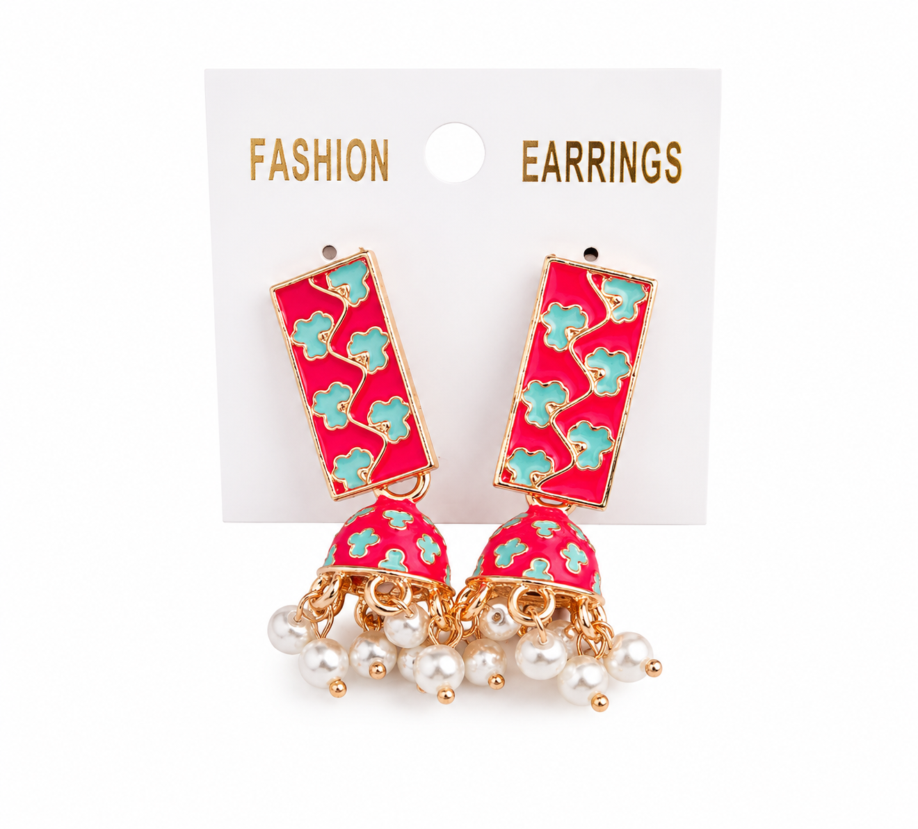 Elegant jhumka earrings