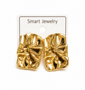 Gold-tone earrings