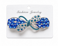 Premium hair clip - Large (Blue)