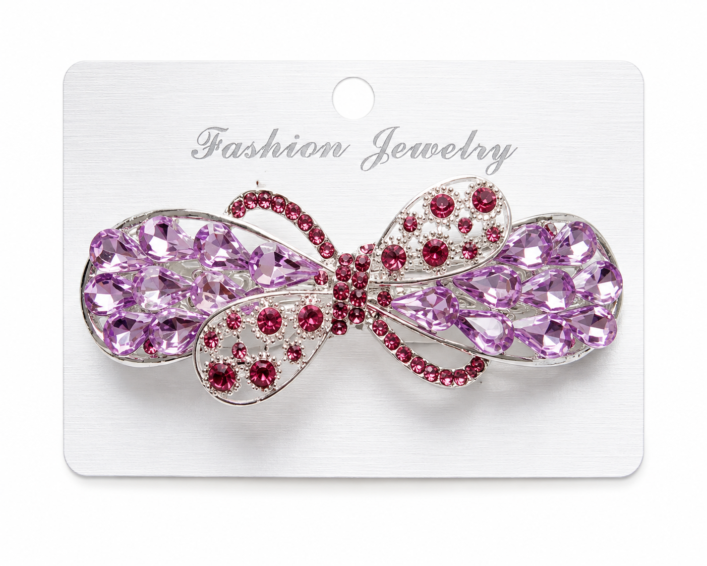 Premium hair clip - Large (purple)