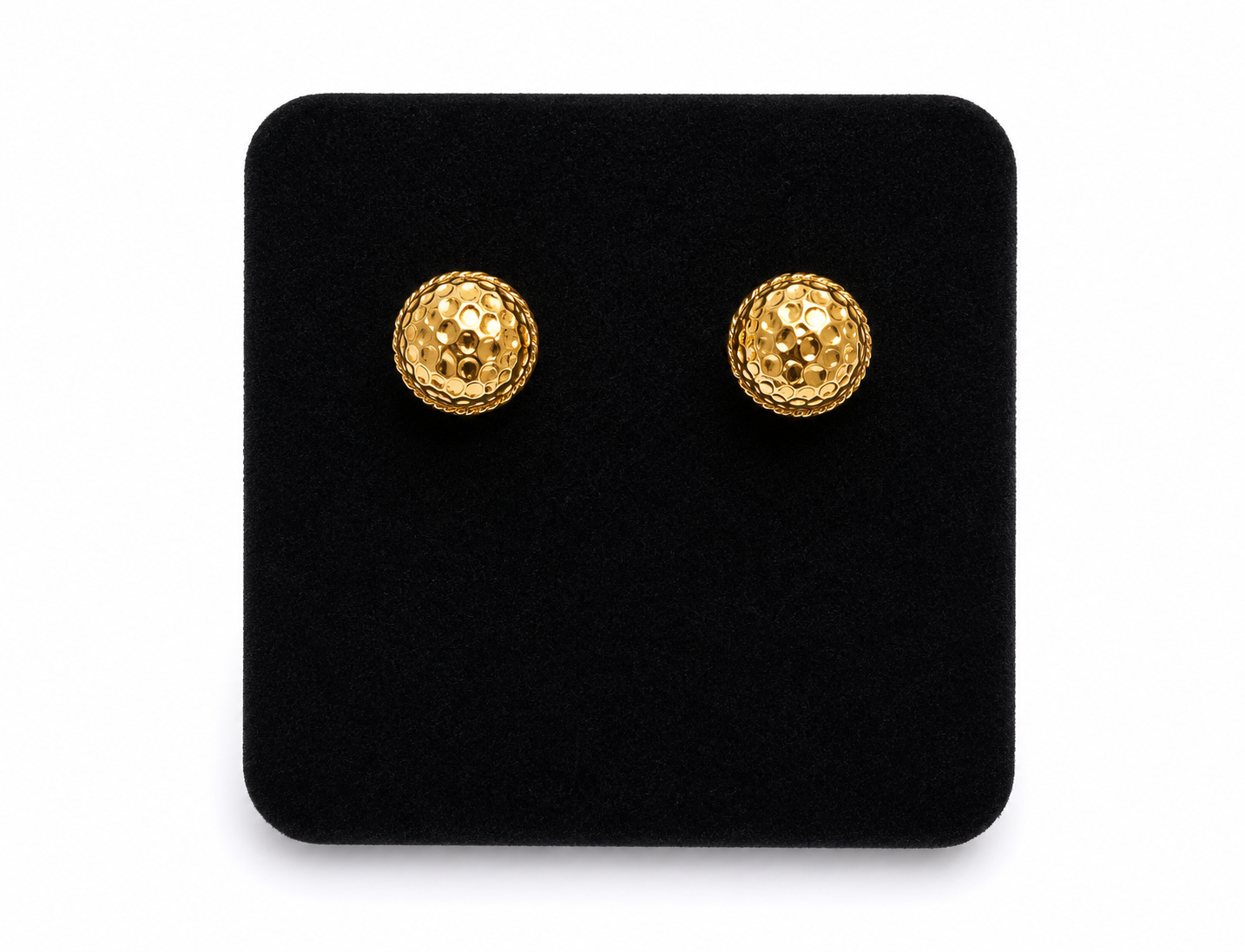 Minimalist gold earrings