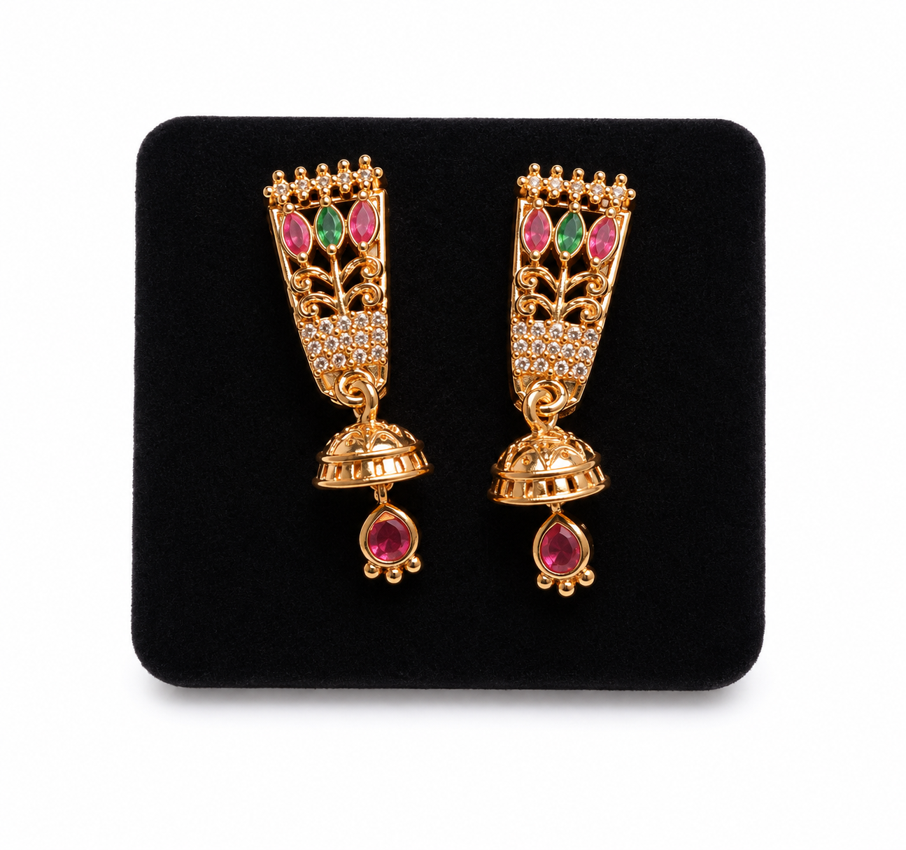 Elegant gold earrings - Small