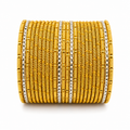 Ornate Gold Metal Bangle