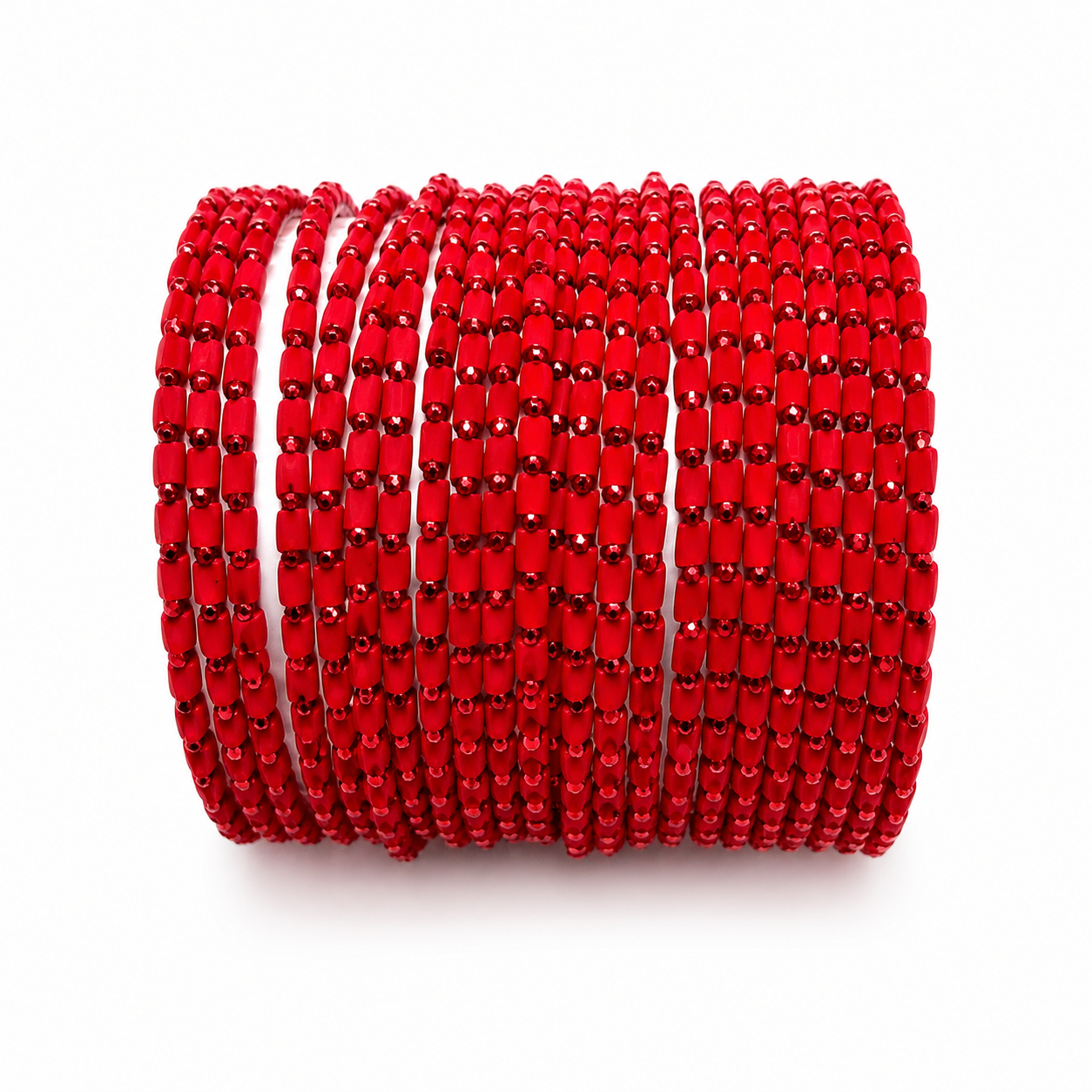 Red Metal Bangle