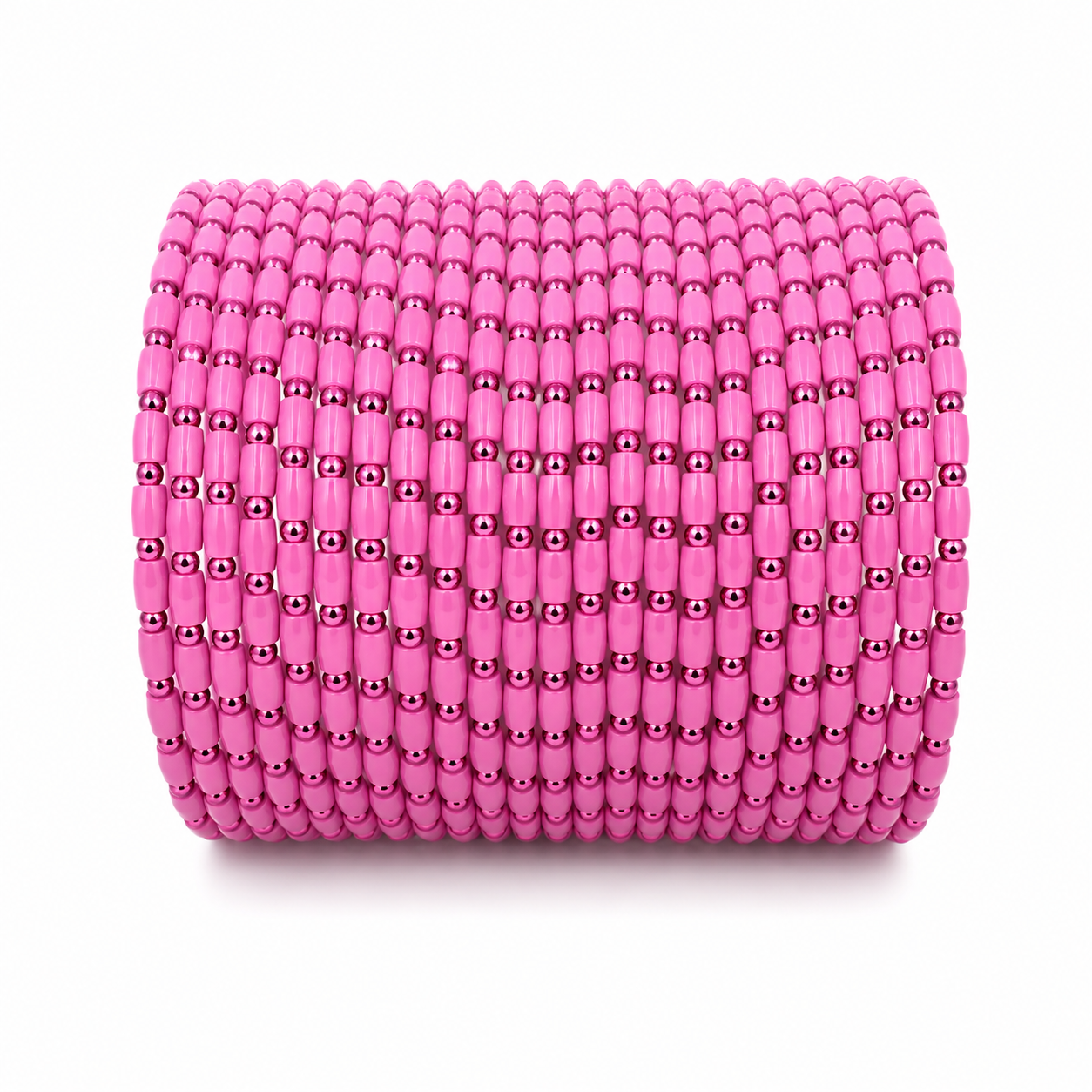Metal Bangles - Magenta