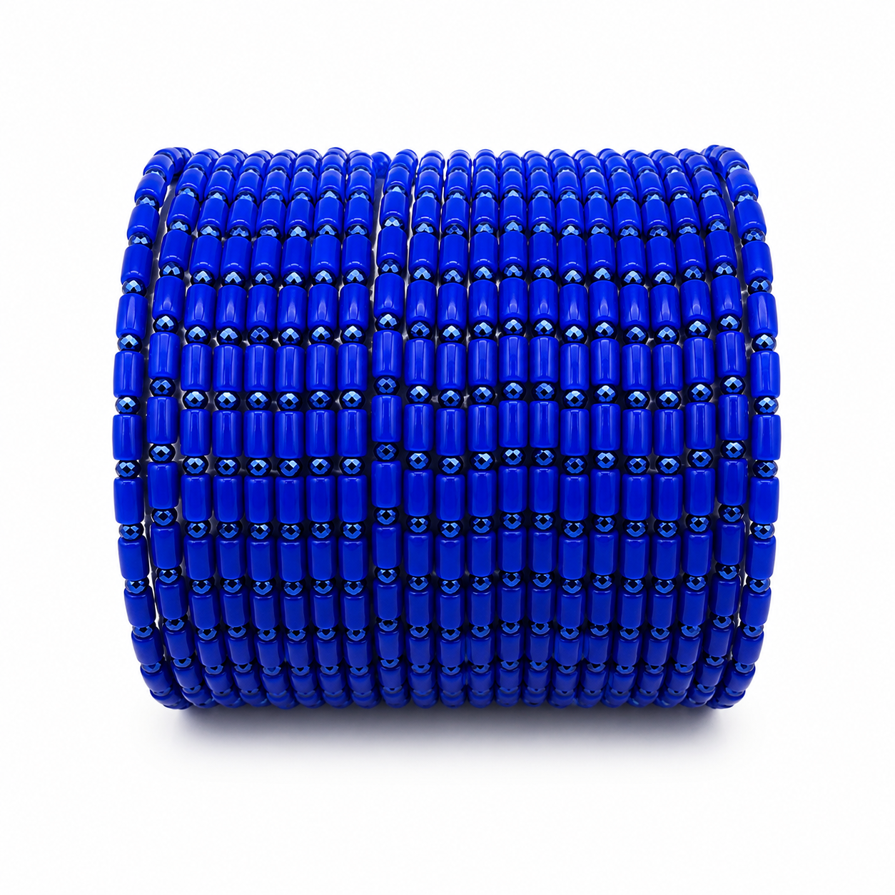 Metal Bangles - Blue