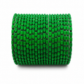 Metal Bangle - Emerald Green