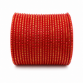 Red and Gold Metal Bangle