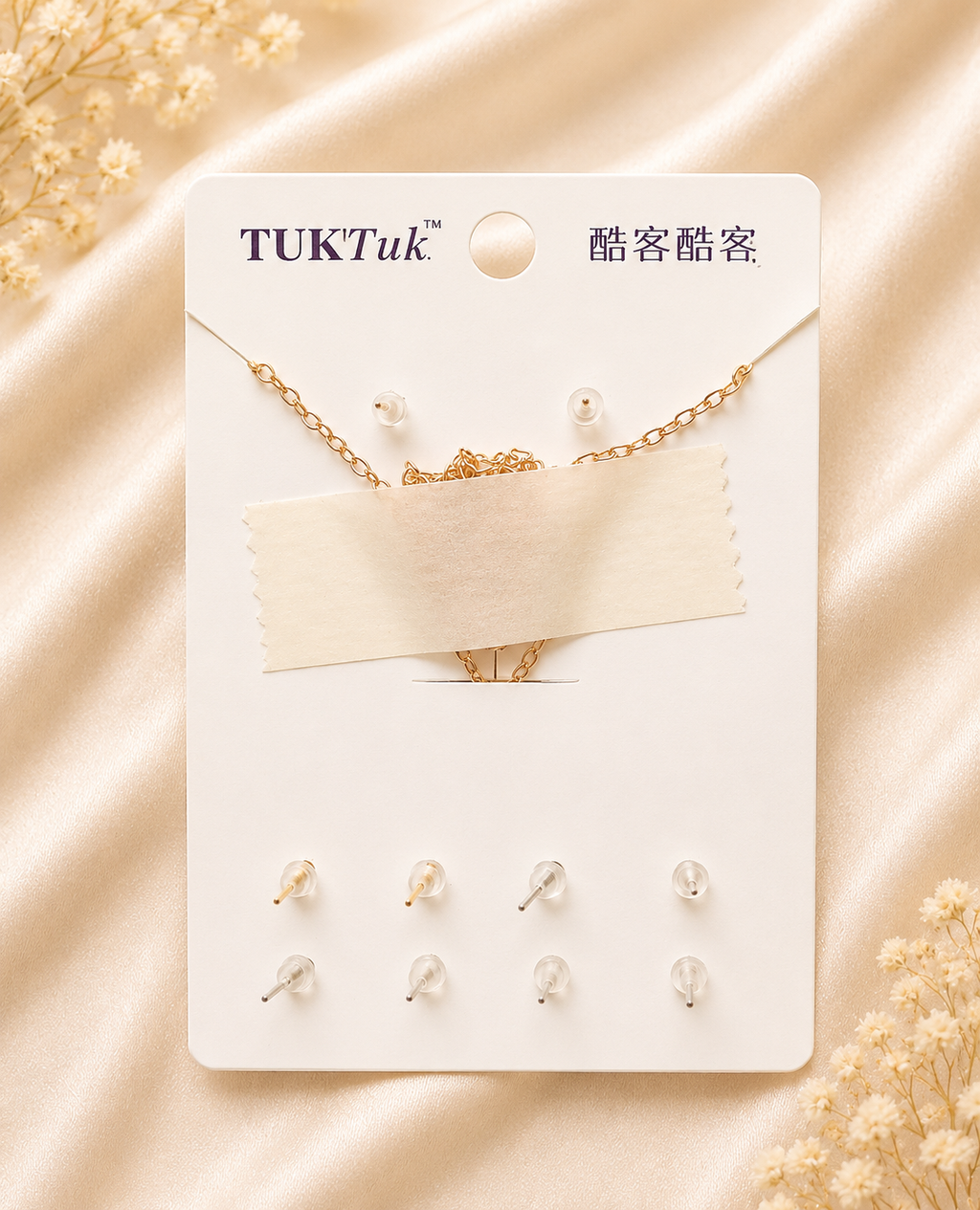 5 pcs Earring with Chain Set Combo 1